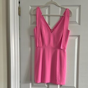 Amanda Uprichard Pink Sheath Mini Dress